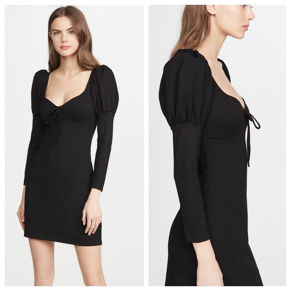 Reformation Helga dress, XL, black